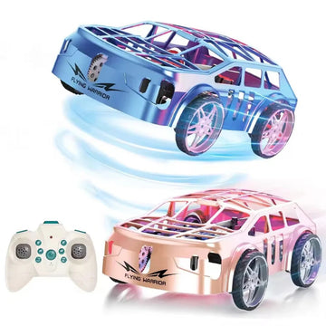 SkyRacer 2-in-1 RC Flying Car & Mini Drone with LED Lights