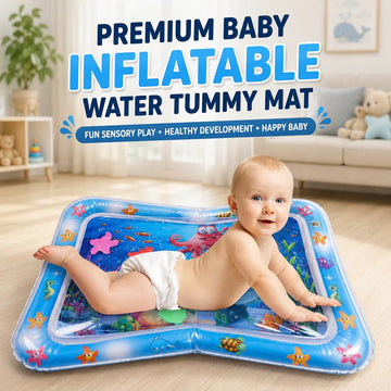 Baby Inflatable Water Tummy Time Mat – Sensory Play & Early Learning Activity Mat