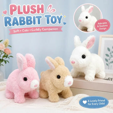 Walking Bunny Rabbit Toy with Sound – Interactive Plush Toy for Kids