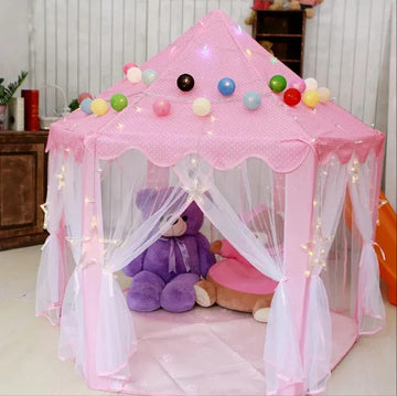 Princess Castle Play Tent House for Kids – Dreamy Playhouse for Your Little Princess