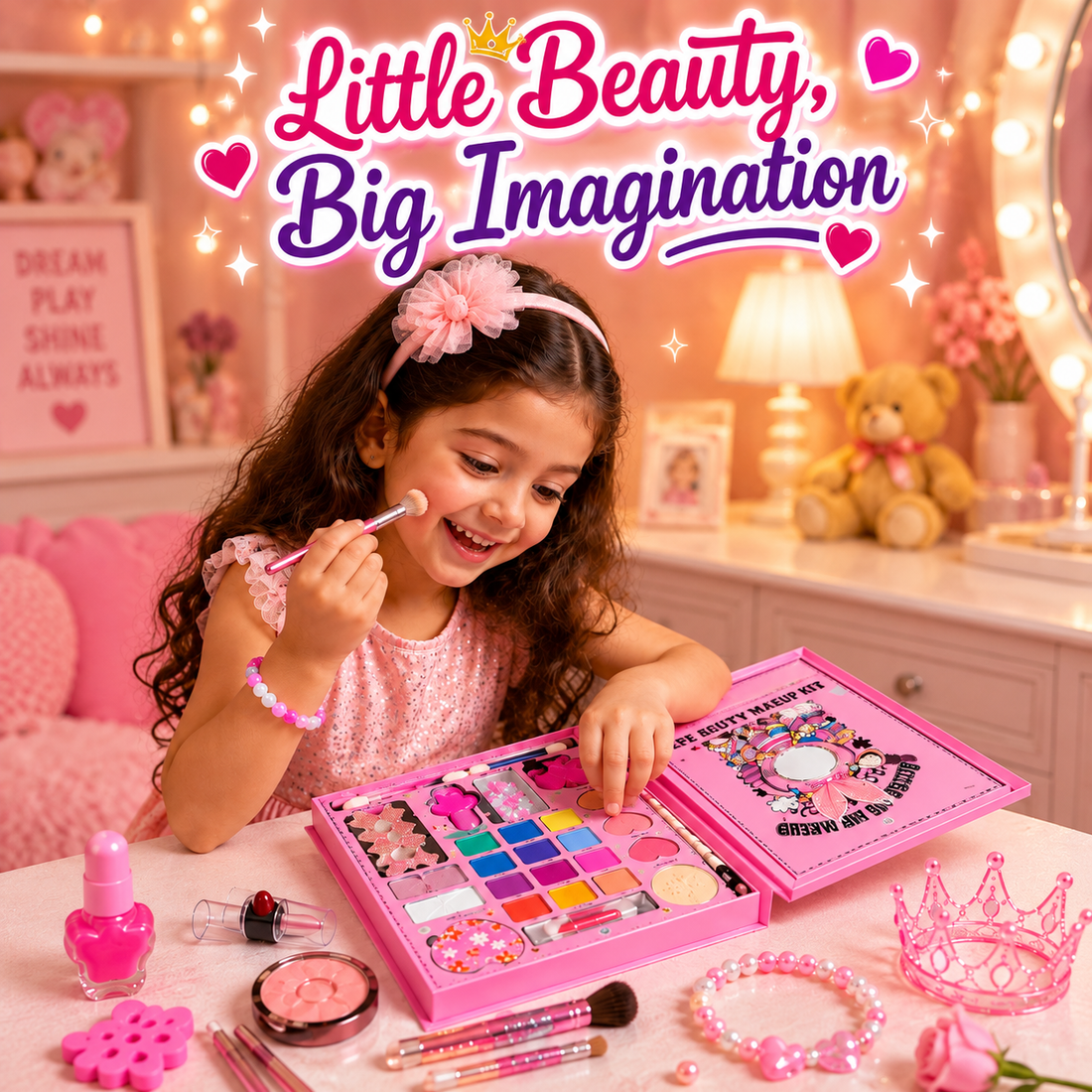 Labubu Glam & Glow Makeup Kit – Magical Beauty & Pretend-Play Adventure