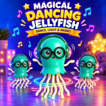 Magical Dancing Jellyfish – Enchanting Lights, Music & Ocean Fun