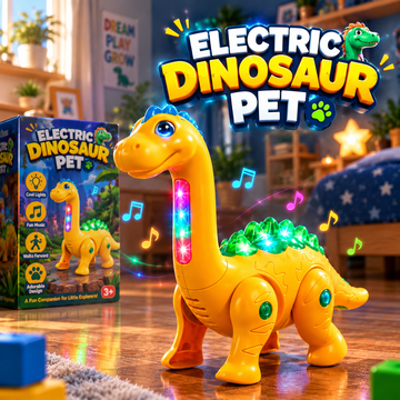 Electric Dinosaur Pet for Toddlers – Cute Interactive Dino Companion