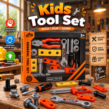 Kids Tool Set – The Ultimate Pretend-Play Workshop