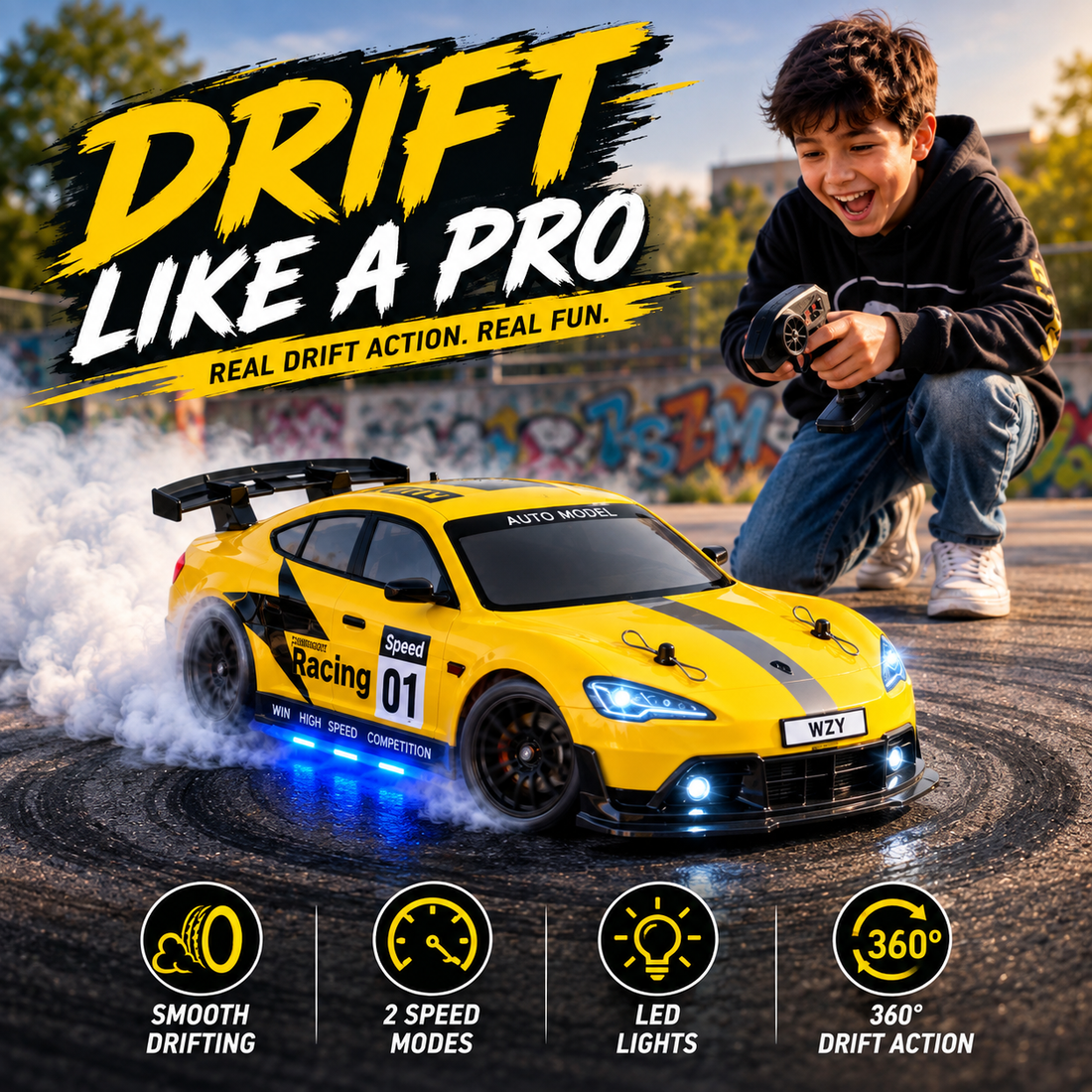 Blaze GT Drift Car – Ultimate High-Speed Drifting Experience