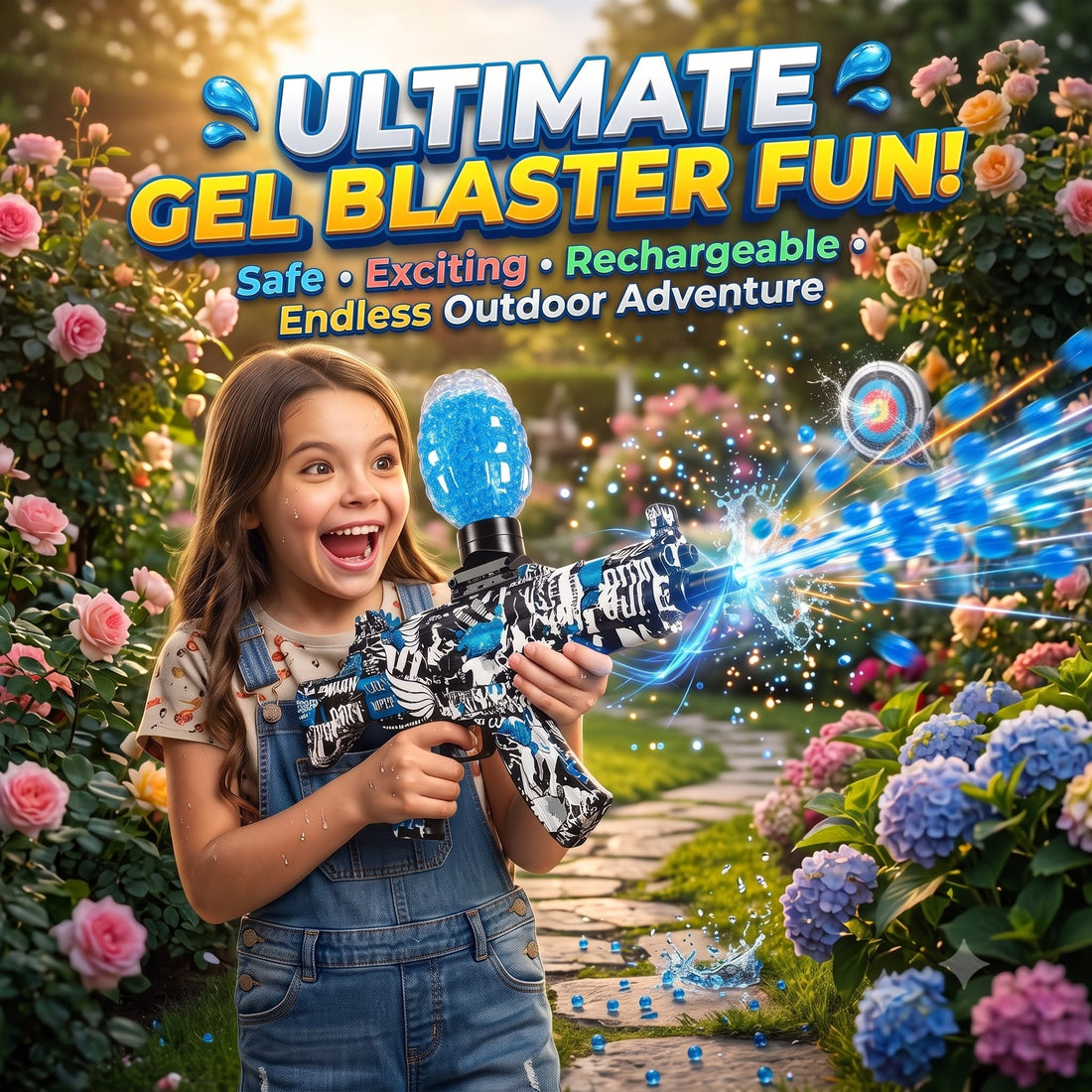 AK-47 Gel Water Blaster Gun for Kids