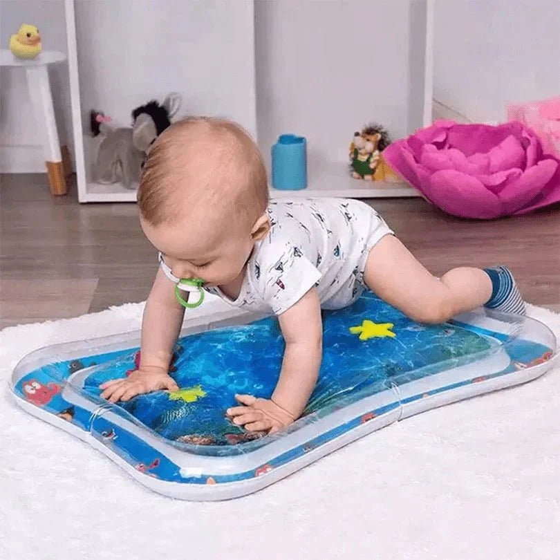 Baby Inflatable Water Tummy Time Mat – Sensory Play & Early Learning Activity Mat